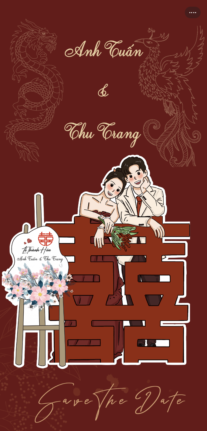 Mẫu thiệp cưới online Thiệp cưới 22