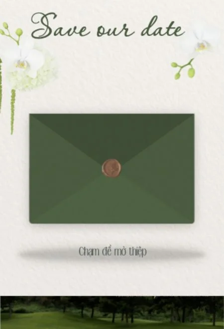 Mẫu thiệp cưới online Thiệp cưới 10