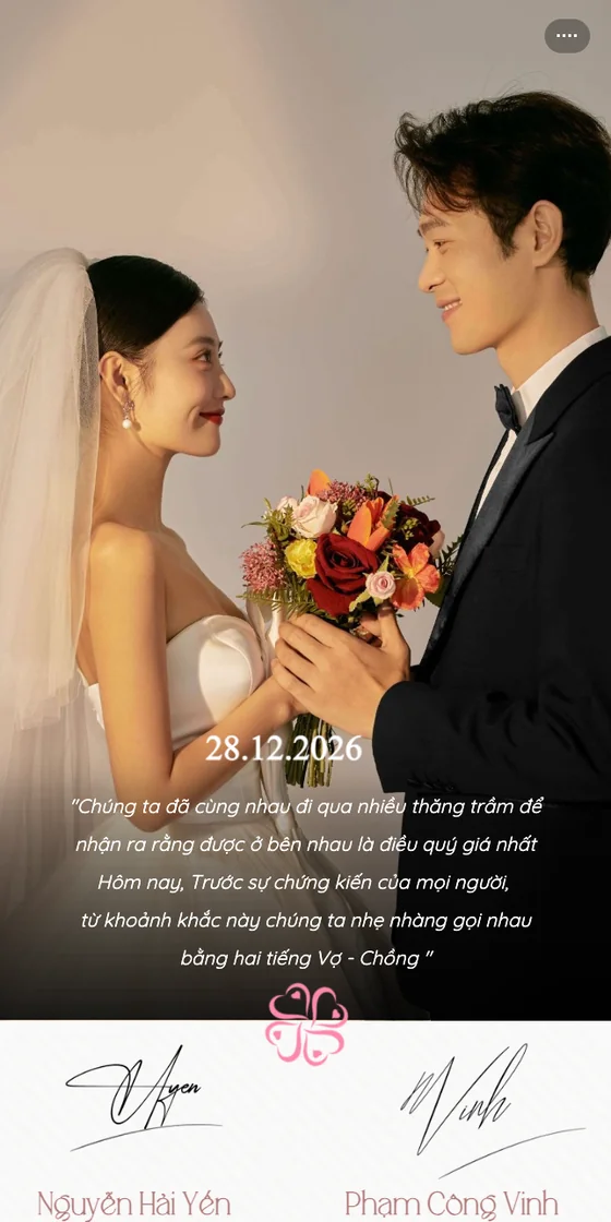 Mẫu thiệp cưới Thiệp cưới 16